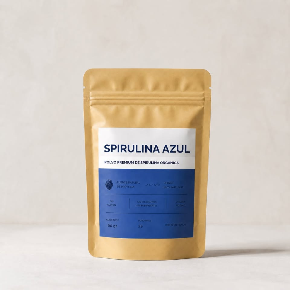 The Glow Lab Spirulina Azul Ficocianina 60g